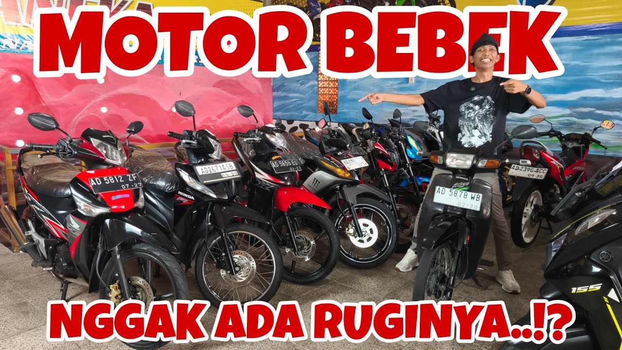 MOTOR BEBEK, HARGANE NAIK TERUS, NGGAK ADA RUGINYA!? motor bekas murah - ANEKA JASA MOTOR SOLO 