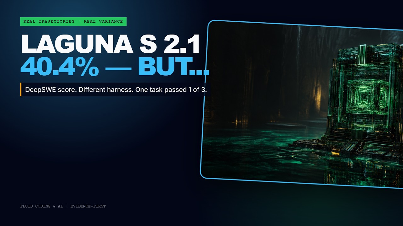 Poolside Laguna S 2.1 Tested: The 40.4% DeepSWE Reality Check