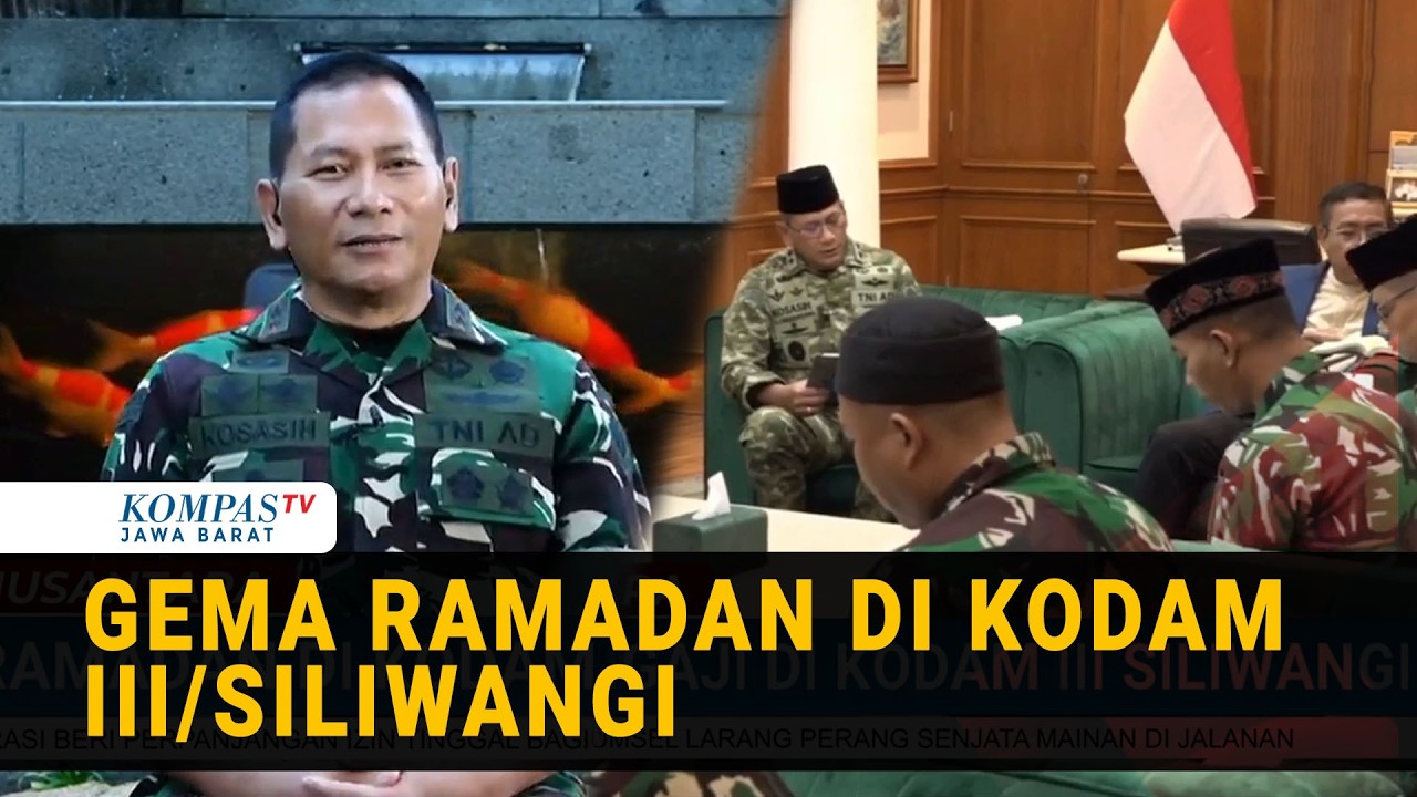 Inspiratif! Panglima Kodam III/Siliwangi Pimpin Prajurit Mengaji