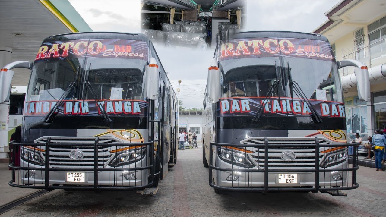 MABASI MAPYA YA RATCO YALIVYO INGIA KWA VIFIJO TANGA.