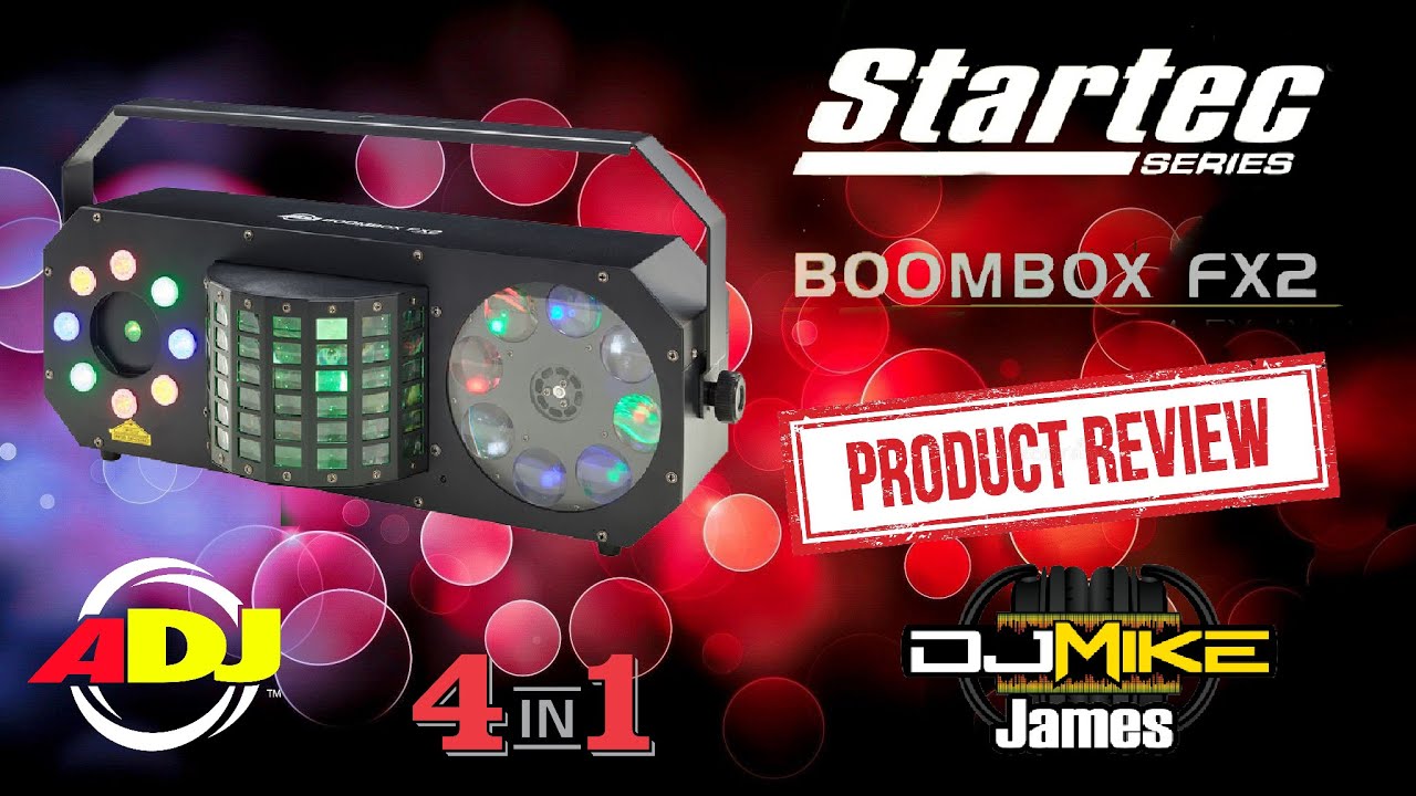 ADJ Star Tec Boom Box FX 2s Review