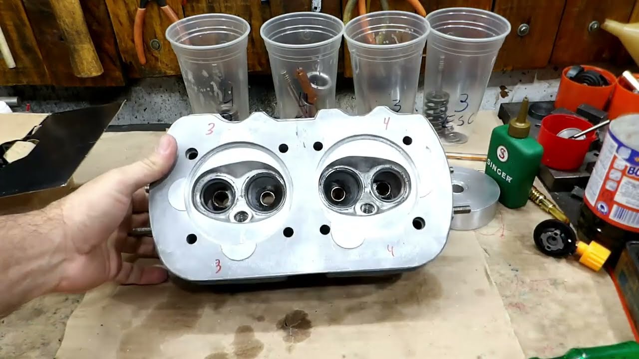 RETIFICA DO MOTOR FUSCA 1600 COMO EU FIZ PARA TROCAR AS GUIAS DE VÁLVULAS