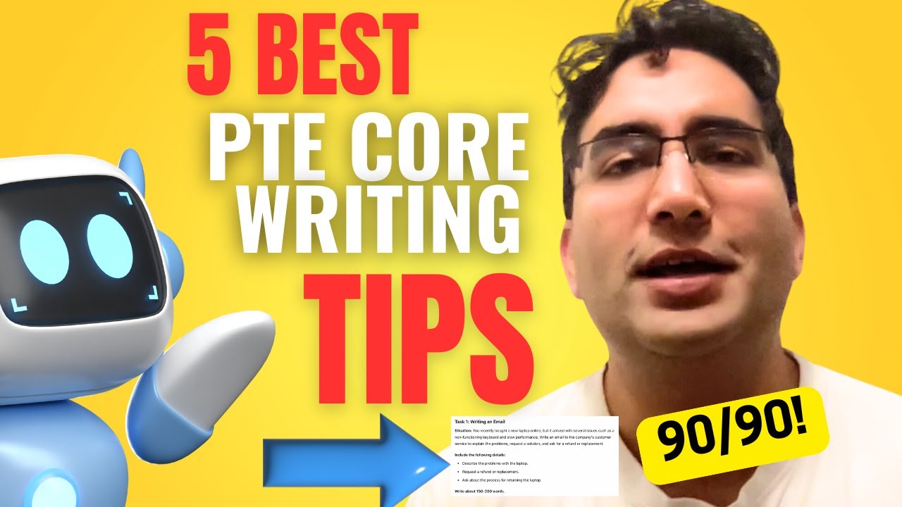 5 BEST TIPS FOR PTE CORE WRITING: THIS SCORES 90/90!