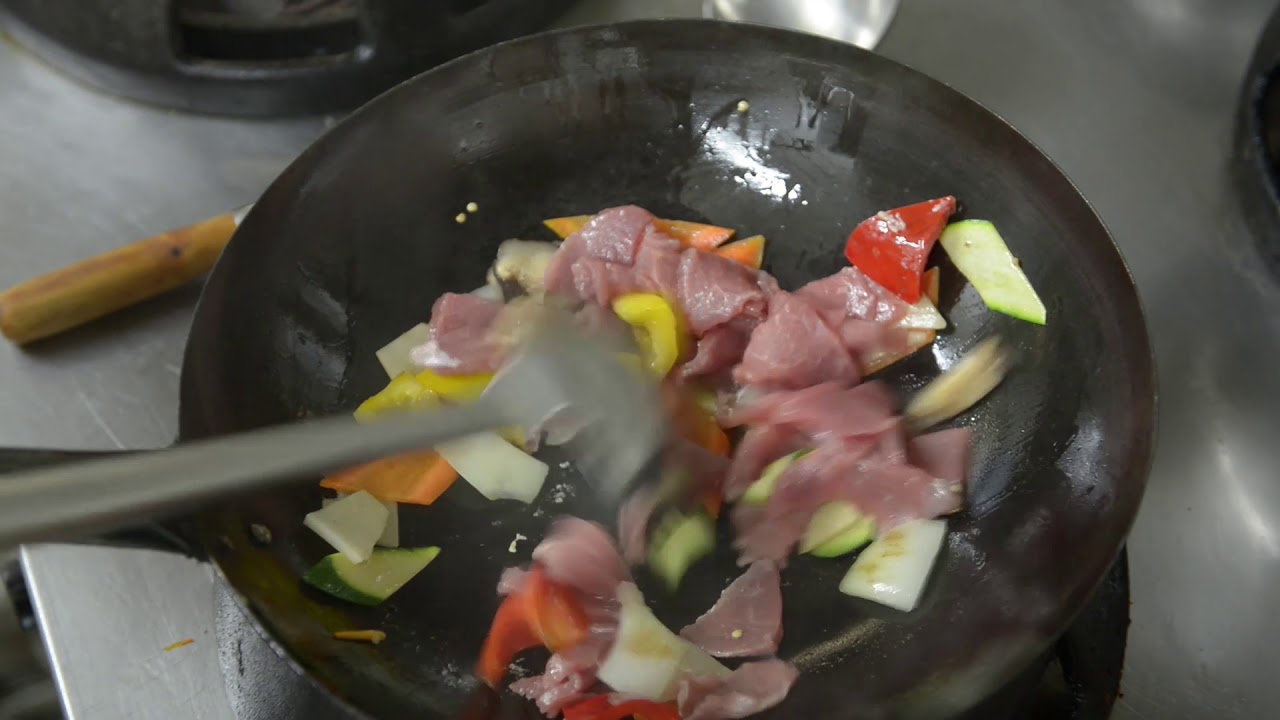 Manzo con verdure sulla piastra | VideoRicette | Ristorante Arte d'Oriente