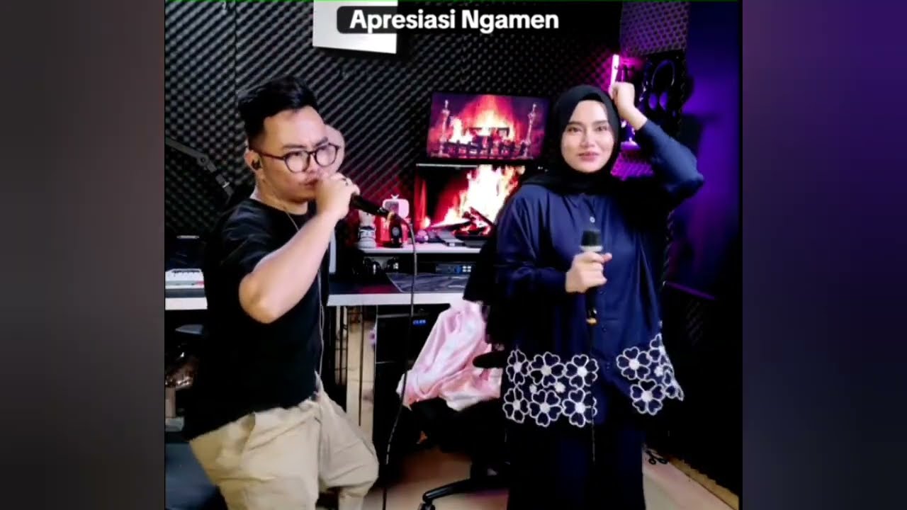 NGAMEN ONLINE - DINYANYIIN BUNGA CINTAKU BIKIN MELELEH 🥰