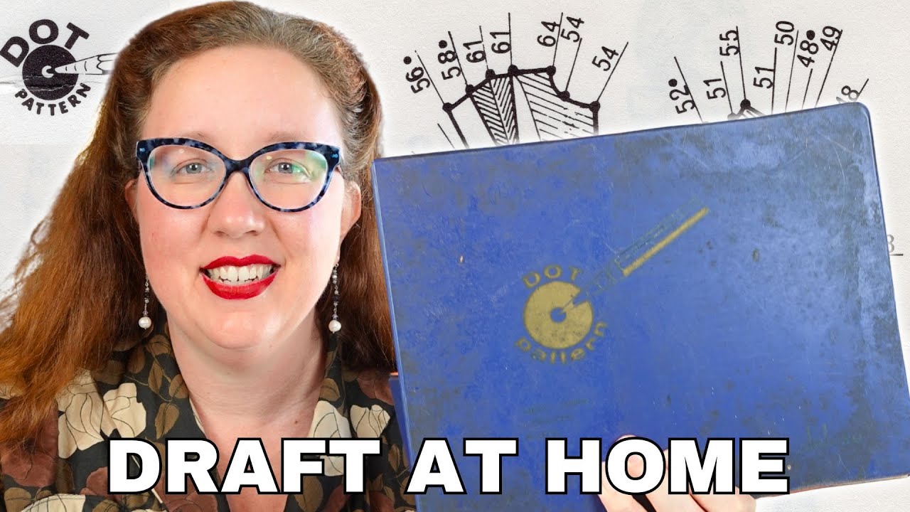 I tried to draft my own vintage pattern (spoiler: it didn't go well)