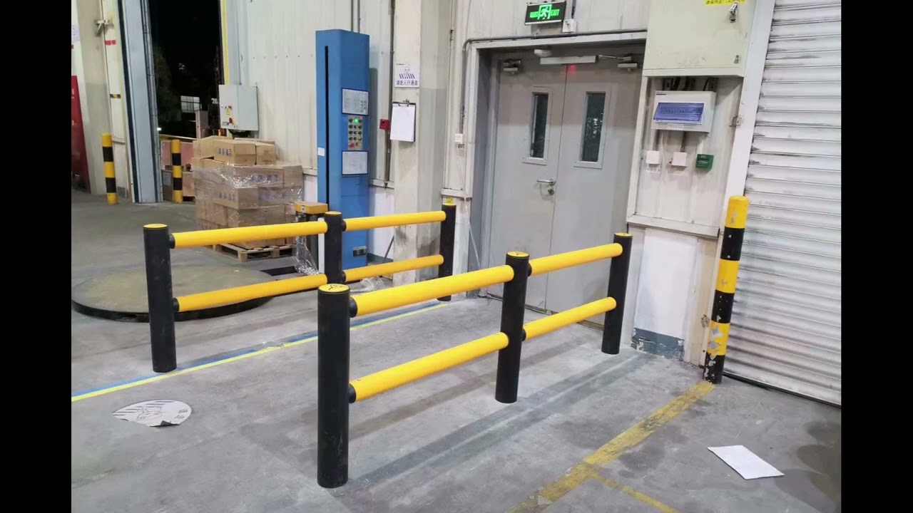 Protection Collision Safety Bollard  Flexible Safety Bollard