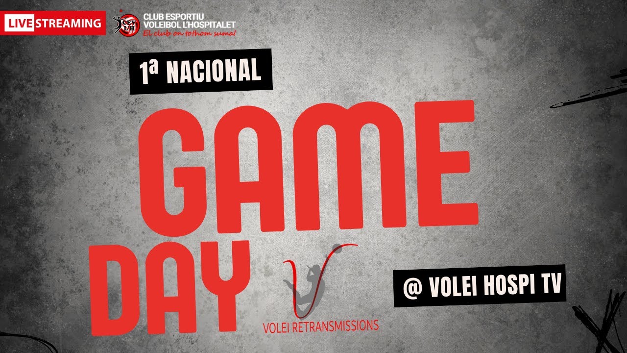 🔴 DIRECTE | Hidropres CEV L&rsquo;H vs CN Sabadell | 1a Nacional Masculina