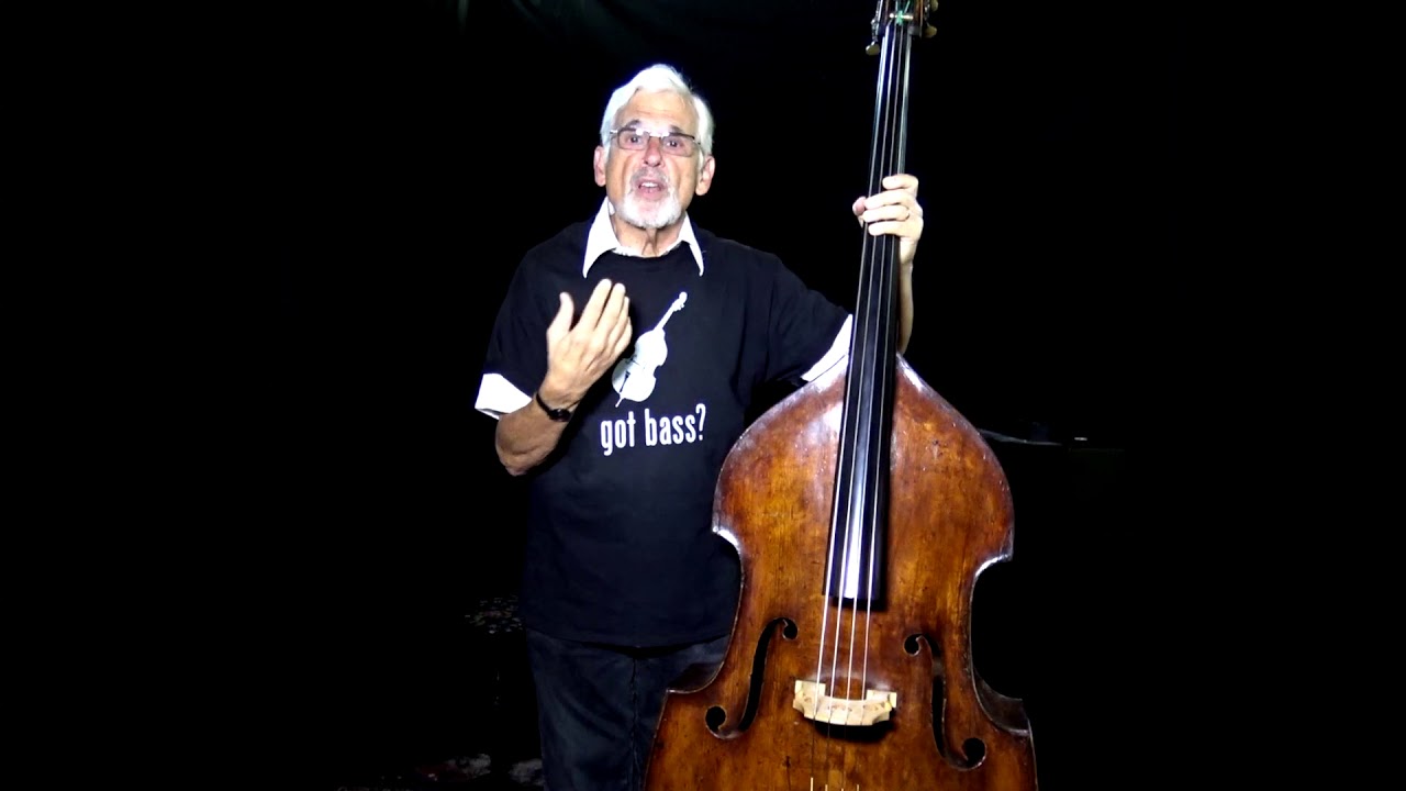 Gary Karr - Learning a new piece on Double Bass (Lesson Excerpt)