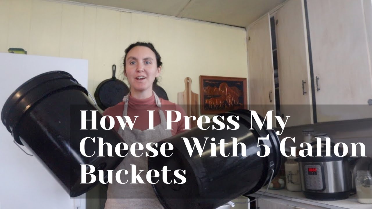 DIY Bucket Cheese Press | Easy Step-by-Step Setup