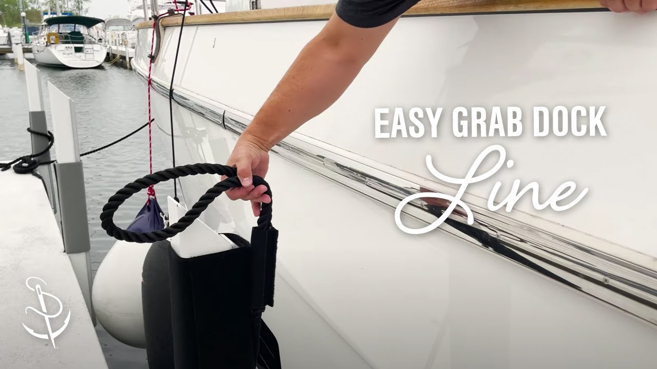 How to Make an Easy Grab Dock Line