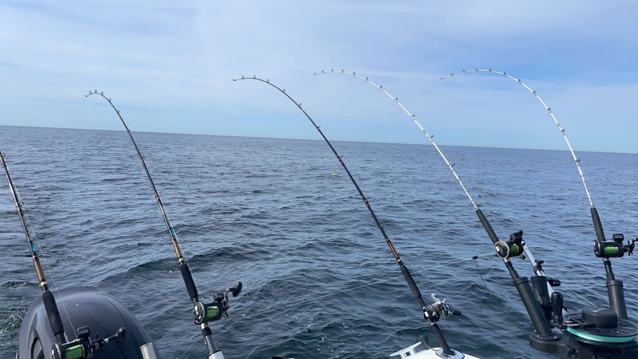 HASSLÖ 2023, TROLLING FISHING SALMON ON  BALTIC SEA