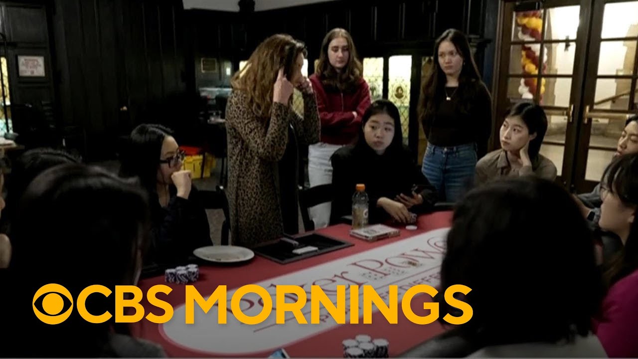 Female-founded company teaches women poker skills for career advancement