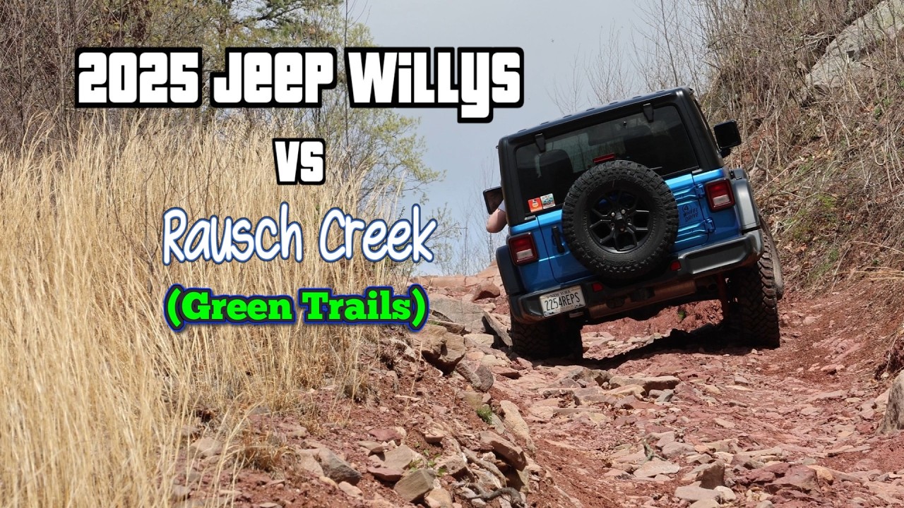 2025 Jeep Willys 2 Door (6MT) Takes On Rausch Creek Green Trails