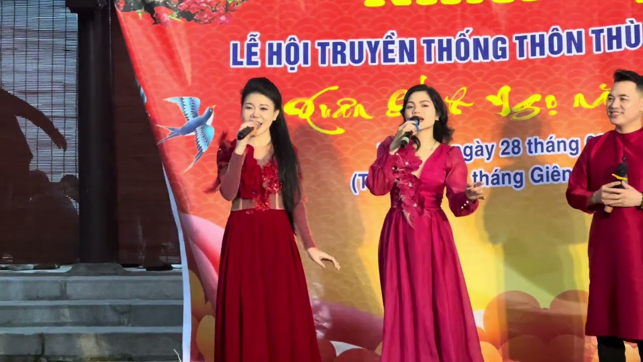 Chương trình ca nhạc tối,khai mạc lễ hội thôn Thù Lỗ xã Thư Lâm đầu xuân Bính Ngọ #lehoitruyenthong