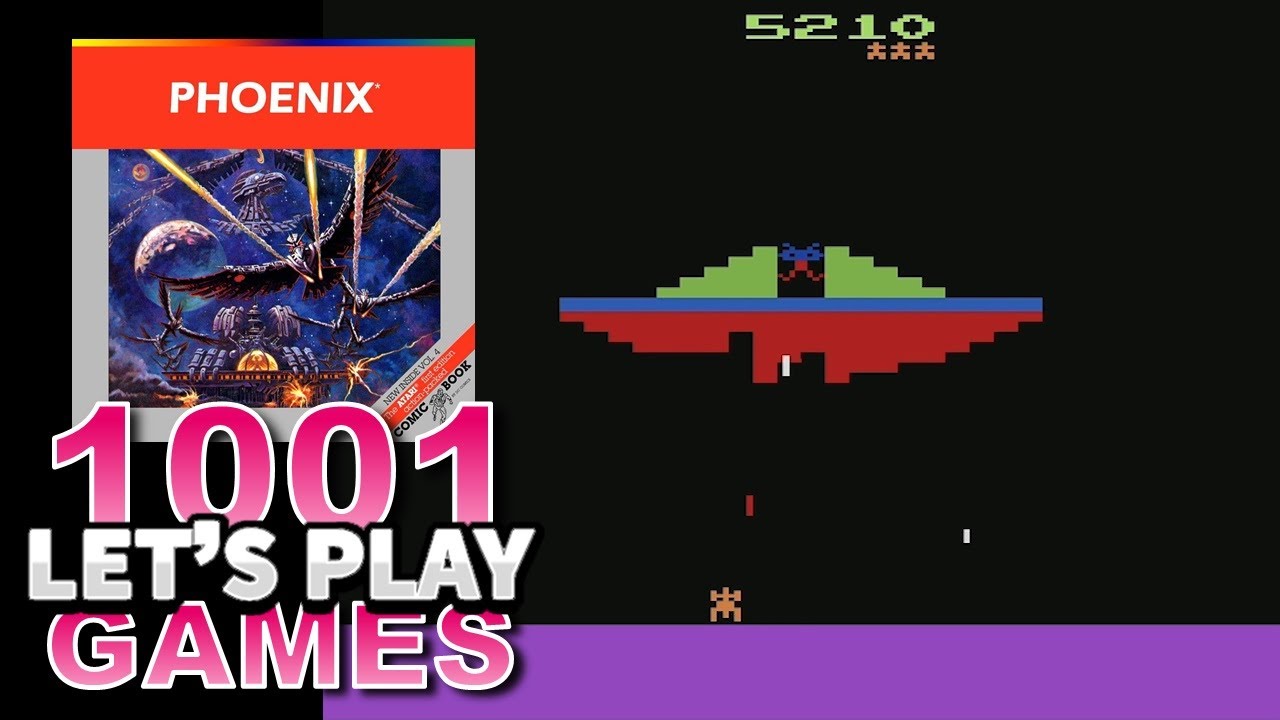 Phoenix (Аркадные автоматы и Atari 2600) - Let's Play 1001 Games - Эпизод 523