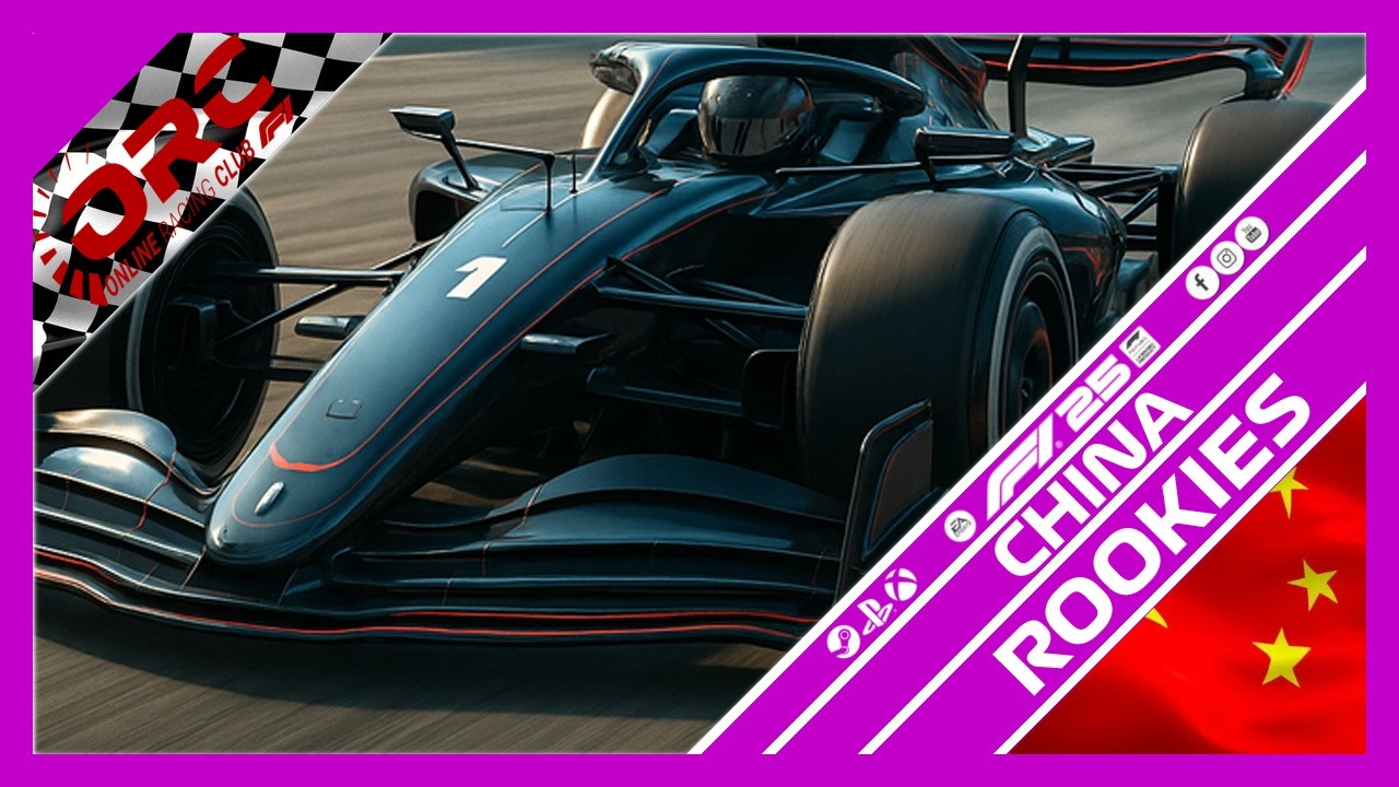 F1 25 | F1 eSports | ORC | Rookieserie | China | Woche 2