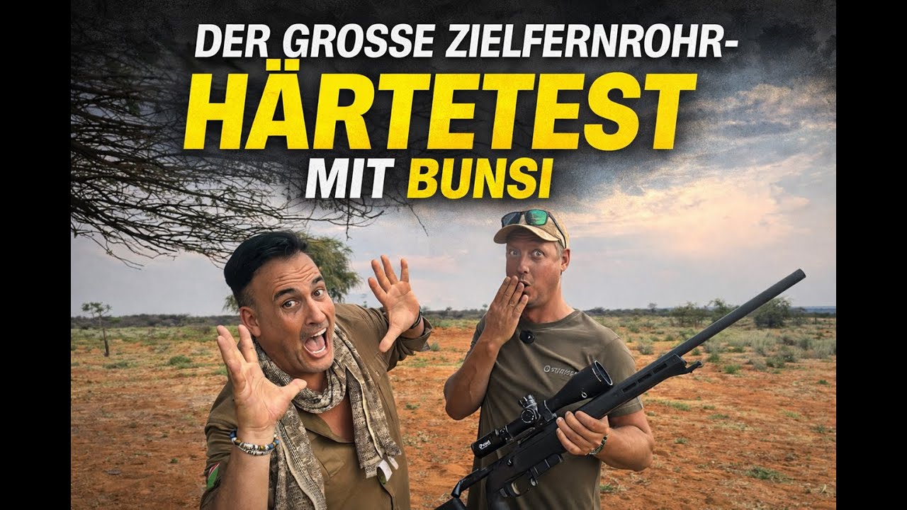 Der Zielfernrohr Härtetest mit Bunsi