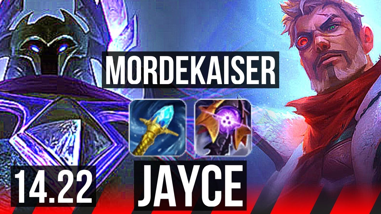 MORDEKAISER vs JAYCE (TOP) | KR Diamond | 14.22