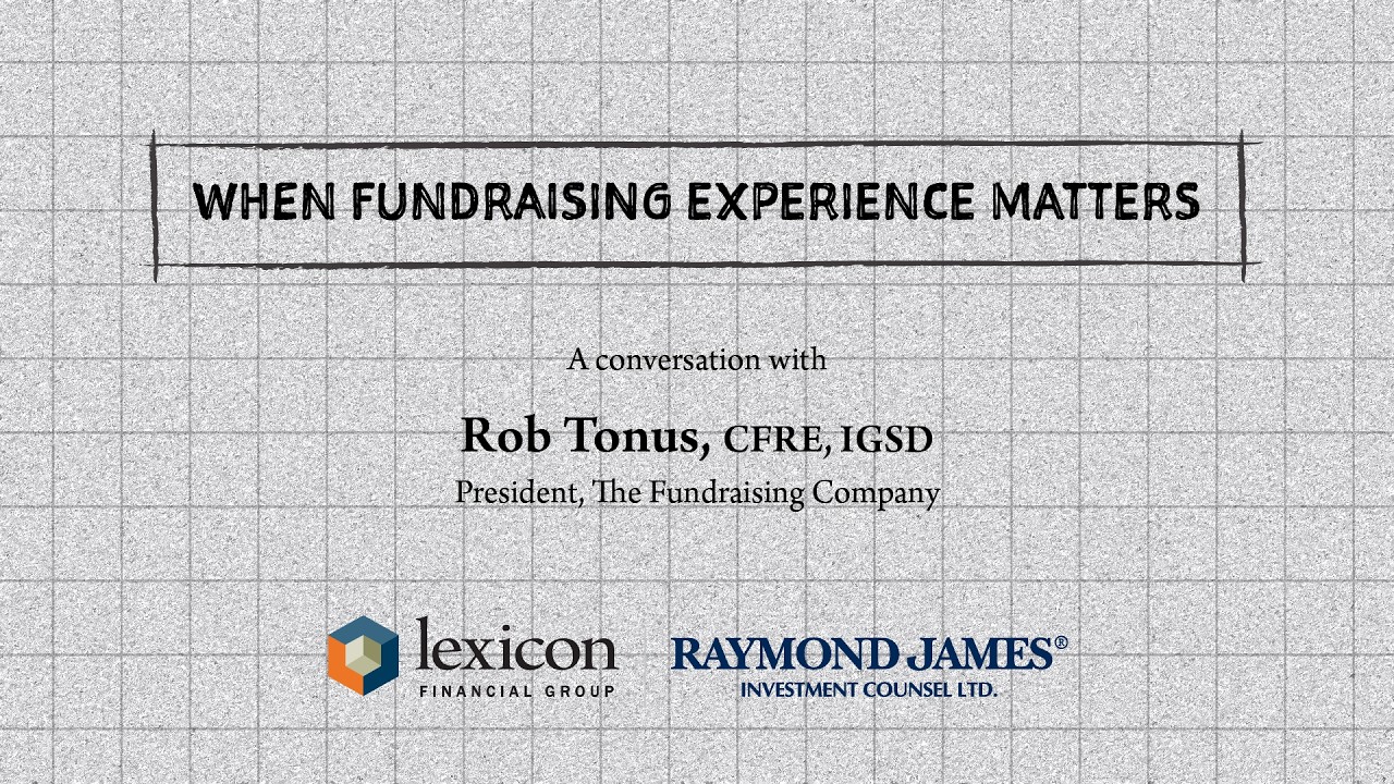 Lexicon Financial Group -- When Fundraising Experience Matters