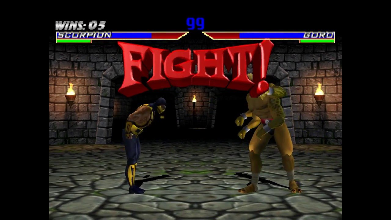 Fighting Game Bosses 30. Mortal Kombat Gold - Goro sub-boss battle