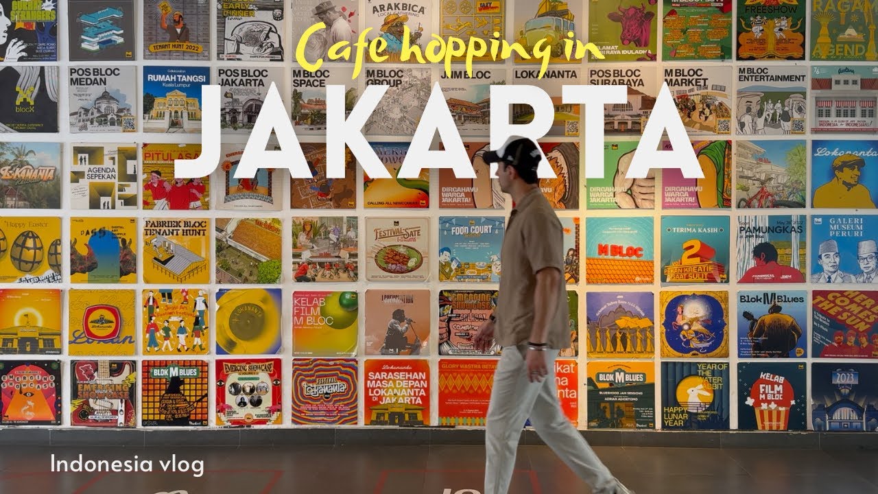 Exploring Jakarta Like a Local 🇮🇩— Best Cafes & Hidden Gems | Indonesia Vlog