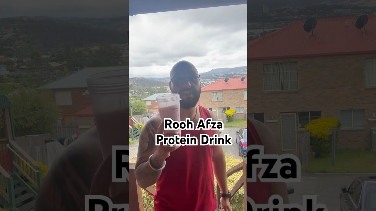 Rooh afza protein drink 