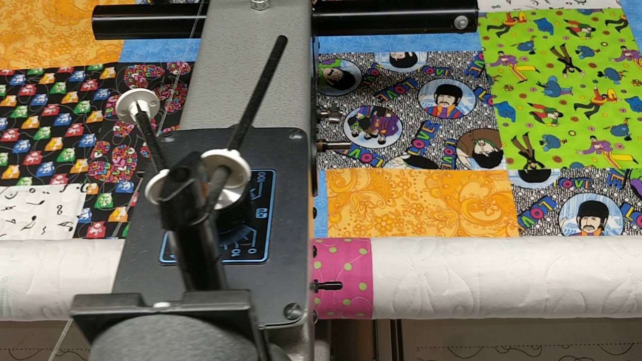 How I use pantograms to make designs when long-arm quilting. #longarmquilting #longarmquiltservices.