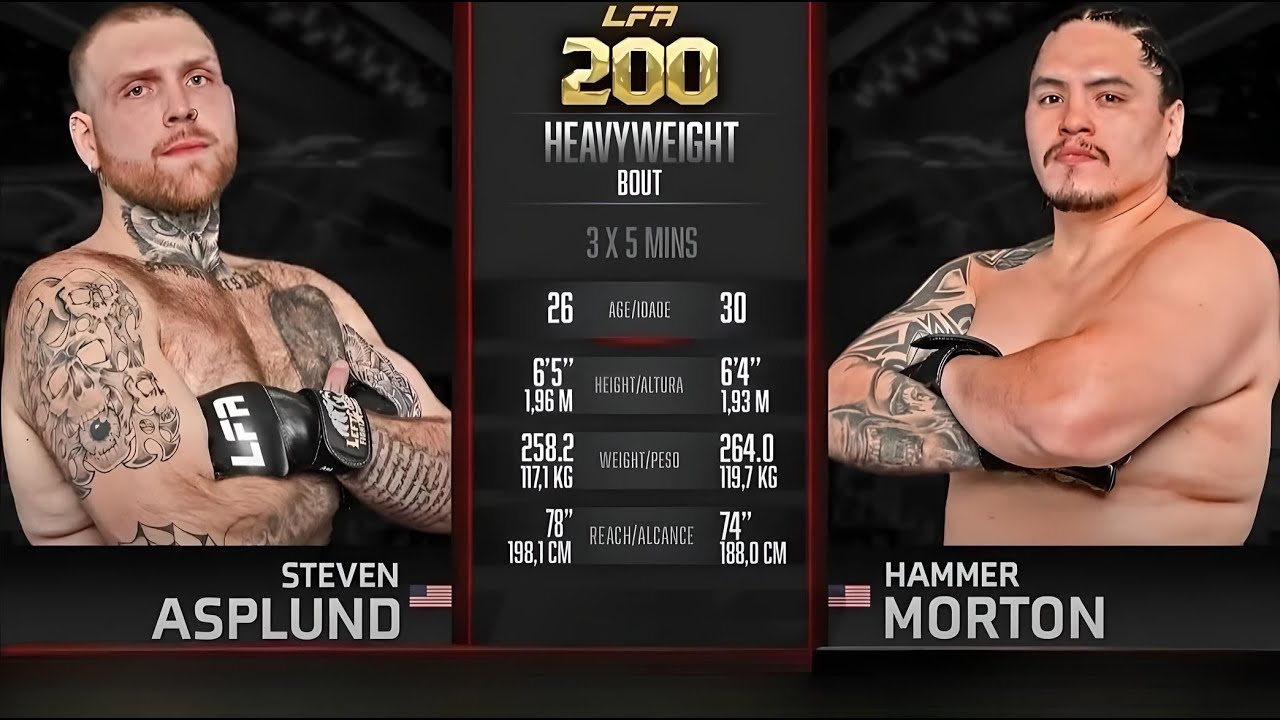 MASSIVE HEAVYWEIGHTS COLLIDED at LFA 200 | 520lbs of FIGHT!
