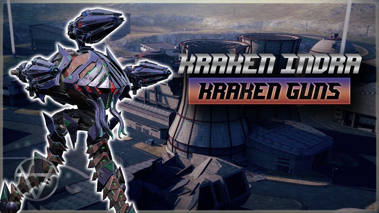 [WR] 🔥 Kraken Indra w/Kraken Weapons – Maxed Gameplay | War Robots