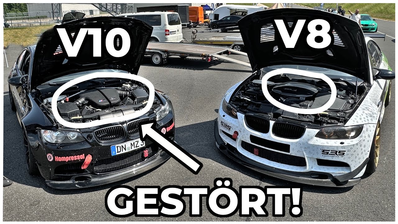 Adrenalin pur: BMW M3 mit V10 Motor im Vollgas Test!