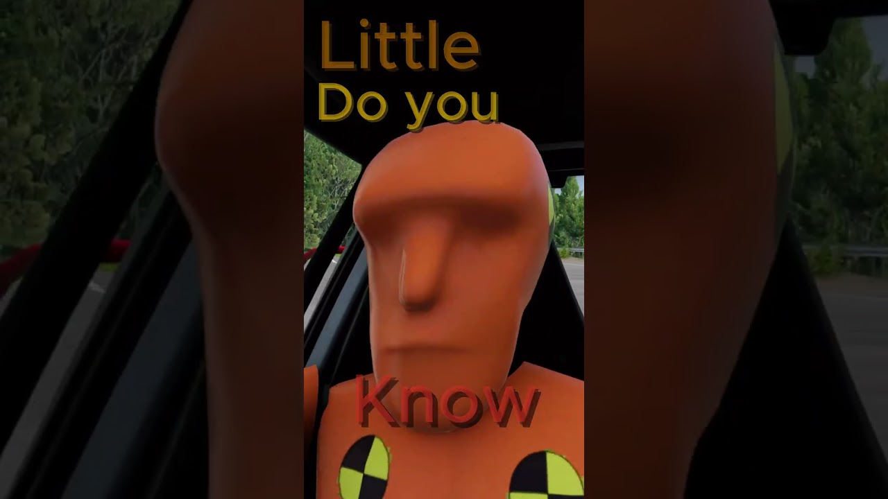 Driving In My Car... FULL SONG! #beamng #beam #beamngdrive #funny #viral #viralvideo #yt #shorts