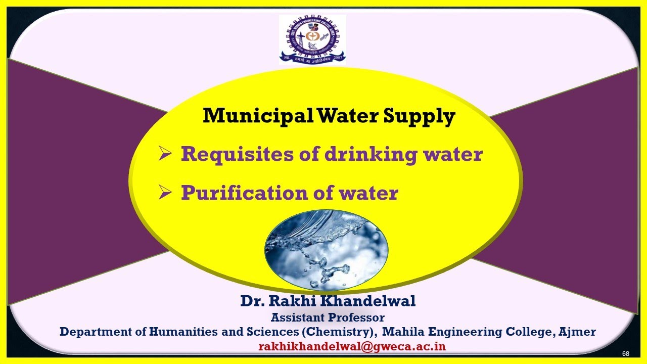Municipal Water Supply
