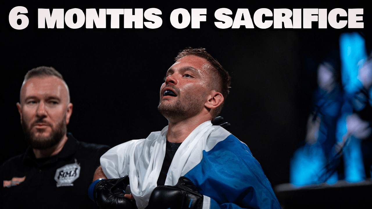 I trained 2x per day to win mma fight