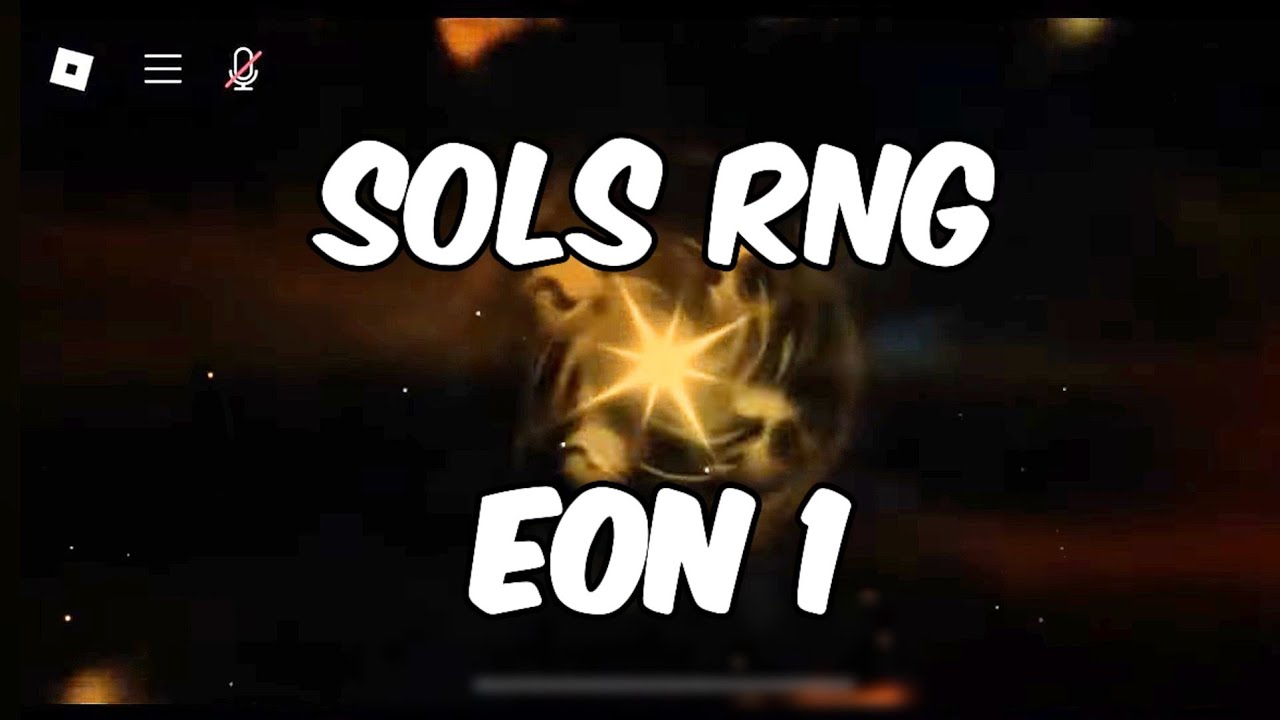 Eon 1 Luck is Real!! | Sol's RNG Roblox |