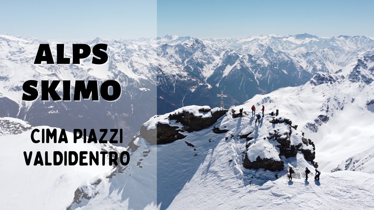 Cima Piazzi Nord - SKIALP Bormio - 4K Stelvio ALPS Drone