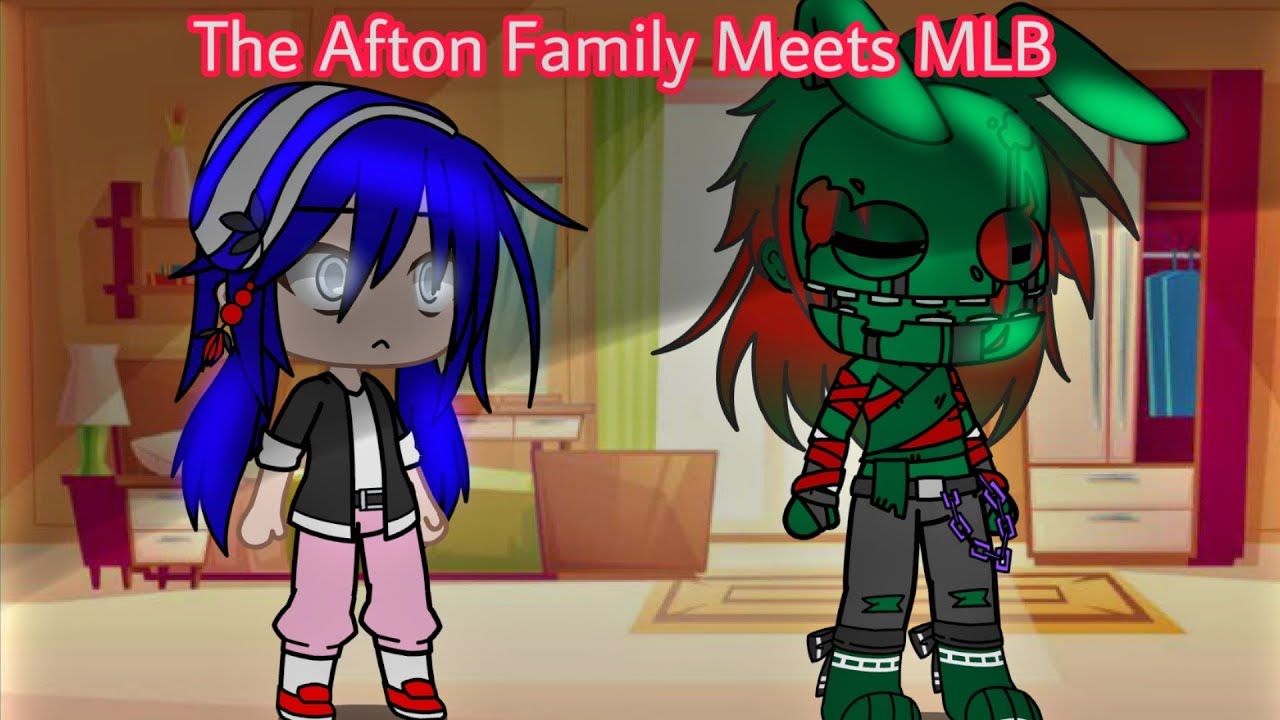 The Afton Family Meets MLB || GachaPuppies