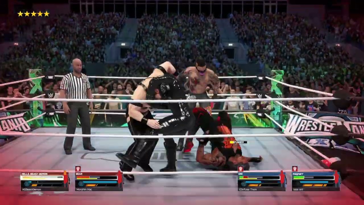 Wwe 2k25 Morphinominal Demons vs cpnfuseThem & lobsoni 