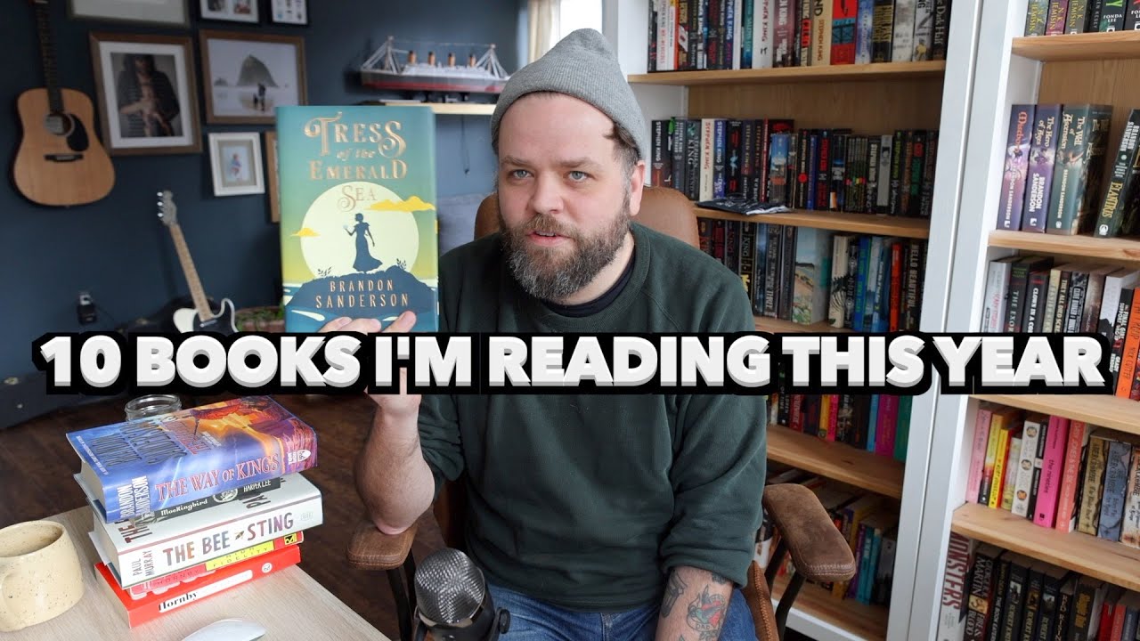 10 книг с моей книжной полки, которые я прочту в этом году!