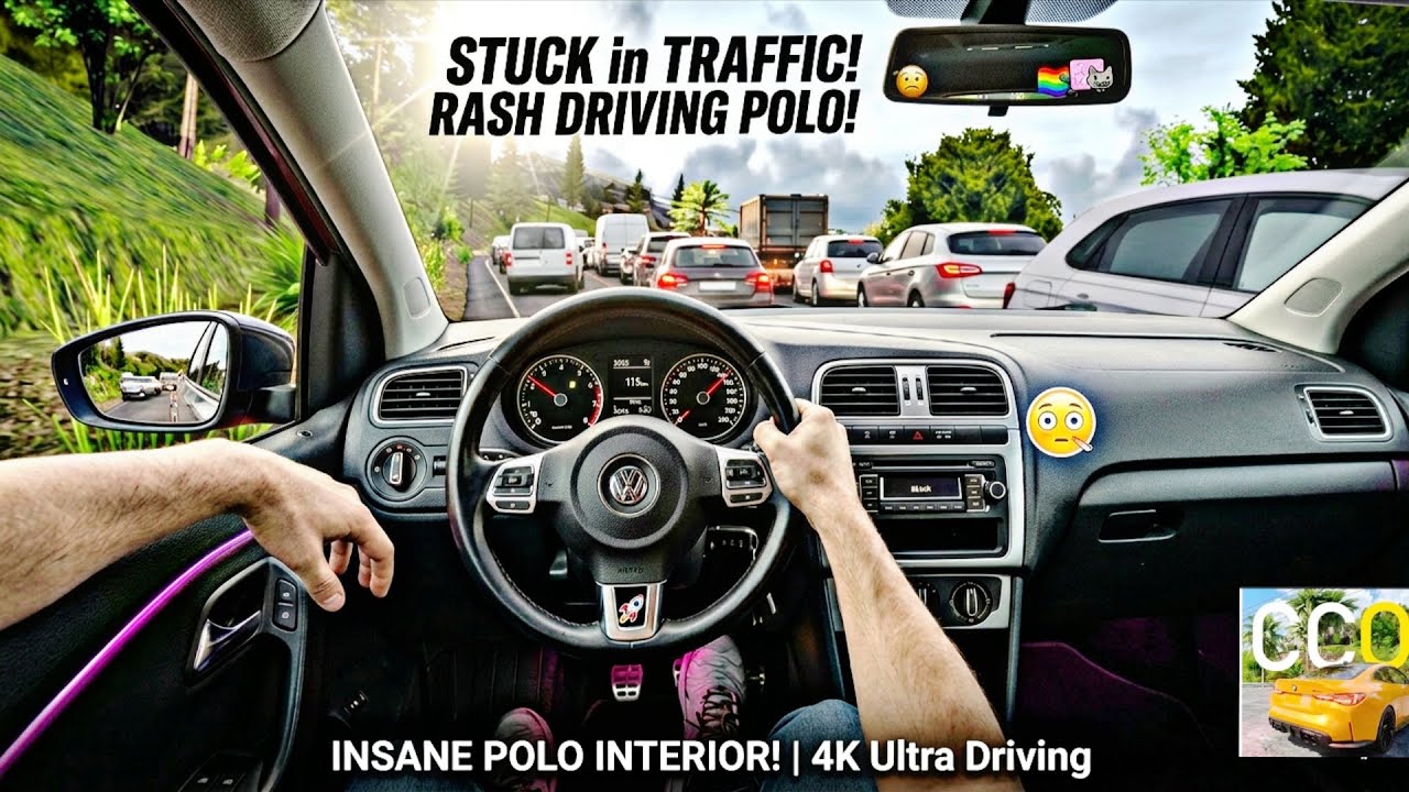 Custom Cars Online Drive: INSANE POLO INTERIOR & High Speed Gaps! ✨ (VOLKSWAGEN POLO 4K)🚦