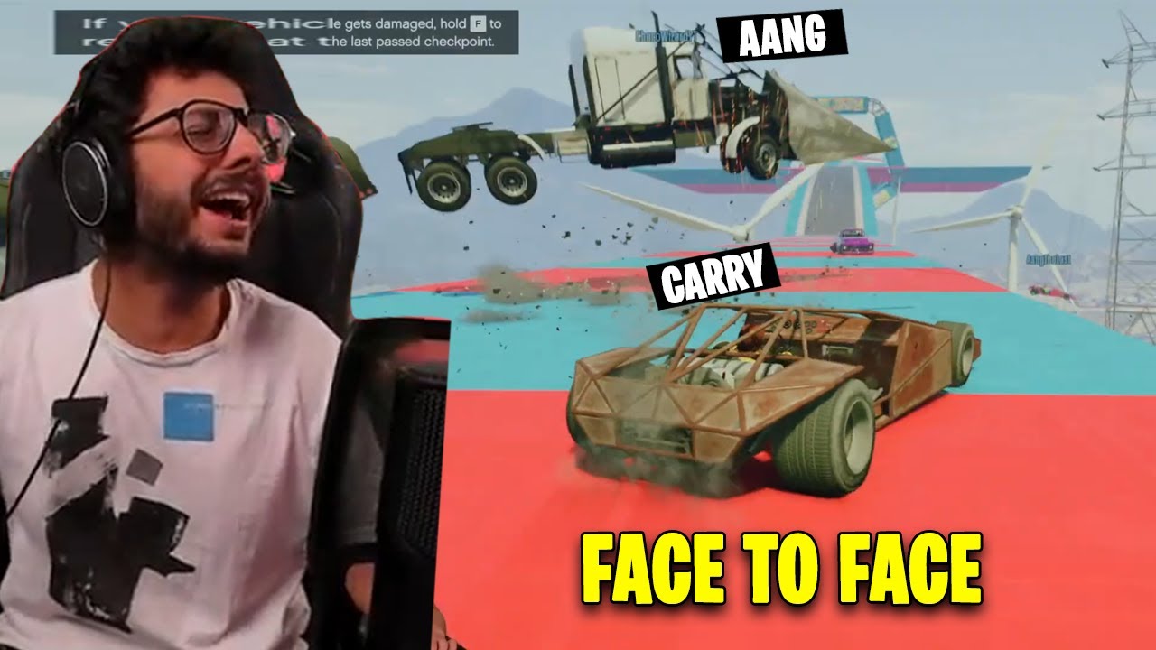 Carry Impossible Face To Face GTA V Race | Carry Highlight