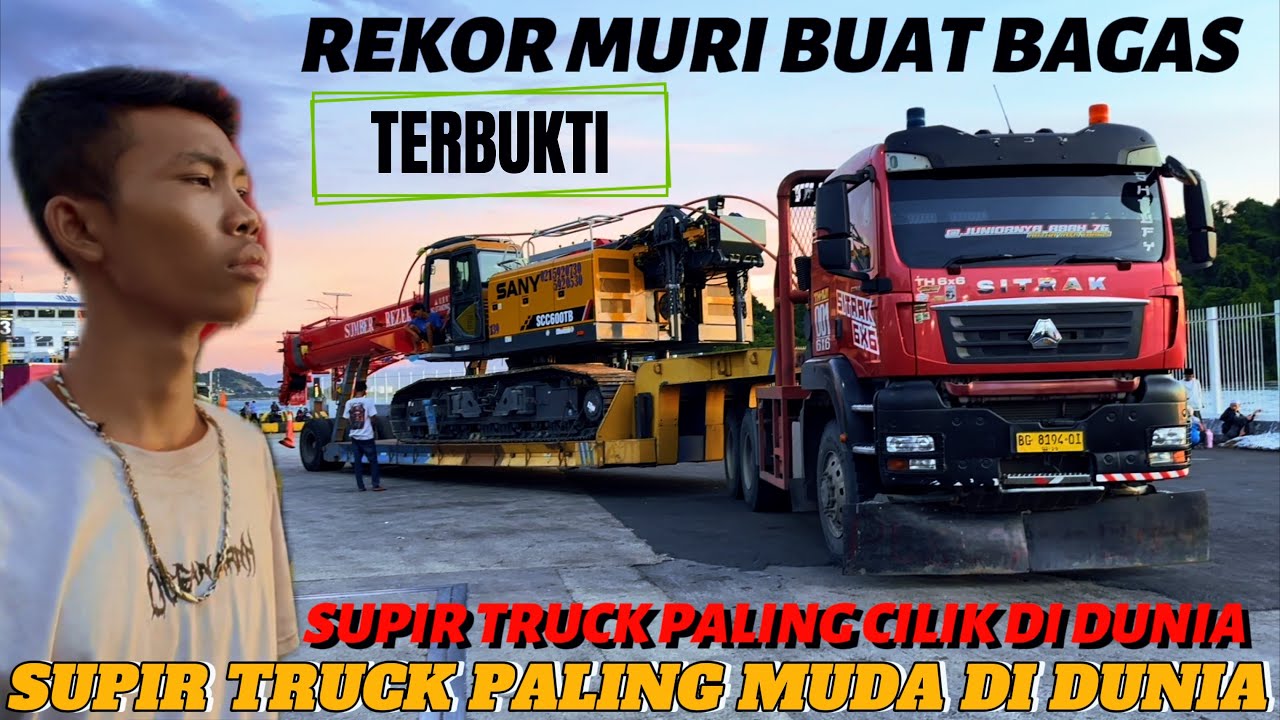 TERBUKTI❗️REKOR MURI BAGAS SUPIR TRUCK PALING CILIK DAN NEKAT DI DUNIA