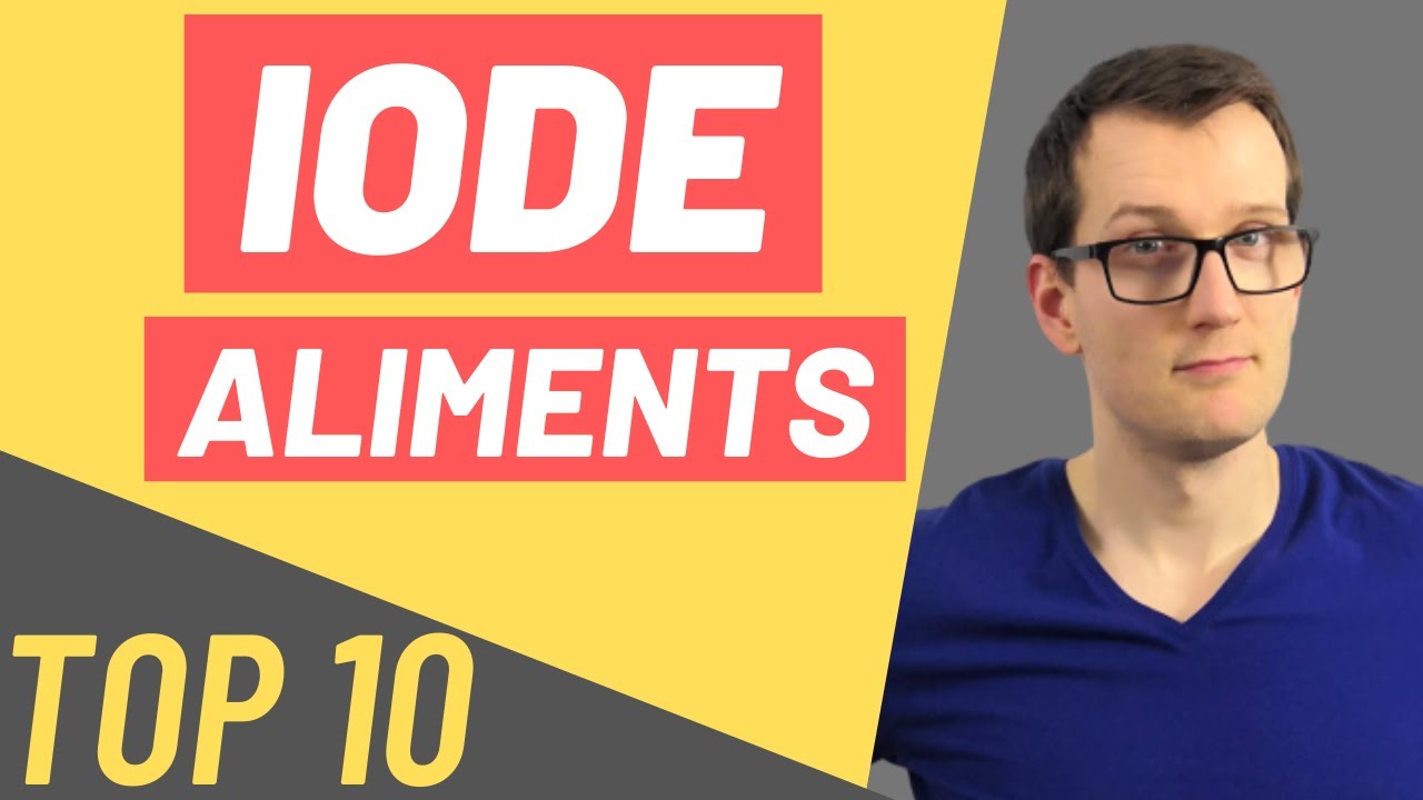 10 aliments les plus riches en iode !