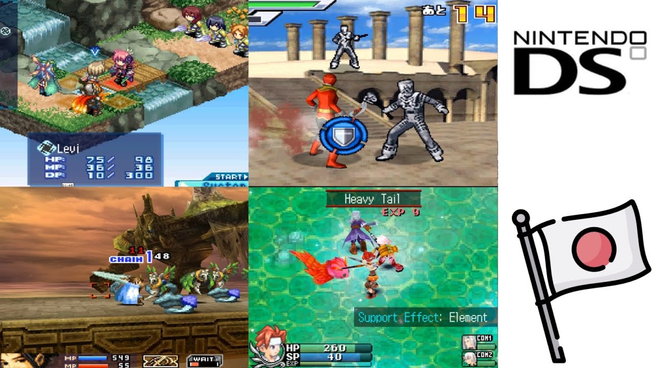 Top 50 NDS Best Japan-Only Exclusive Games [Must Play]