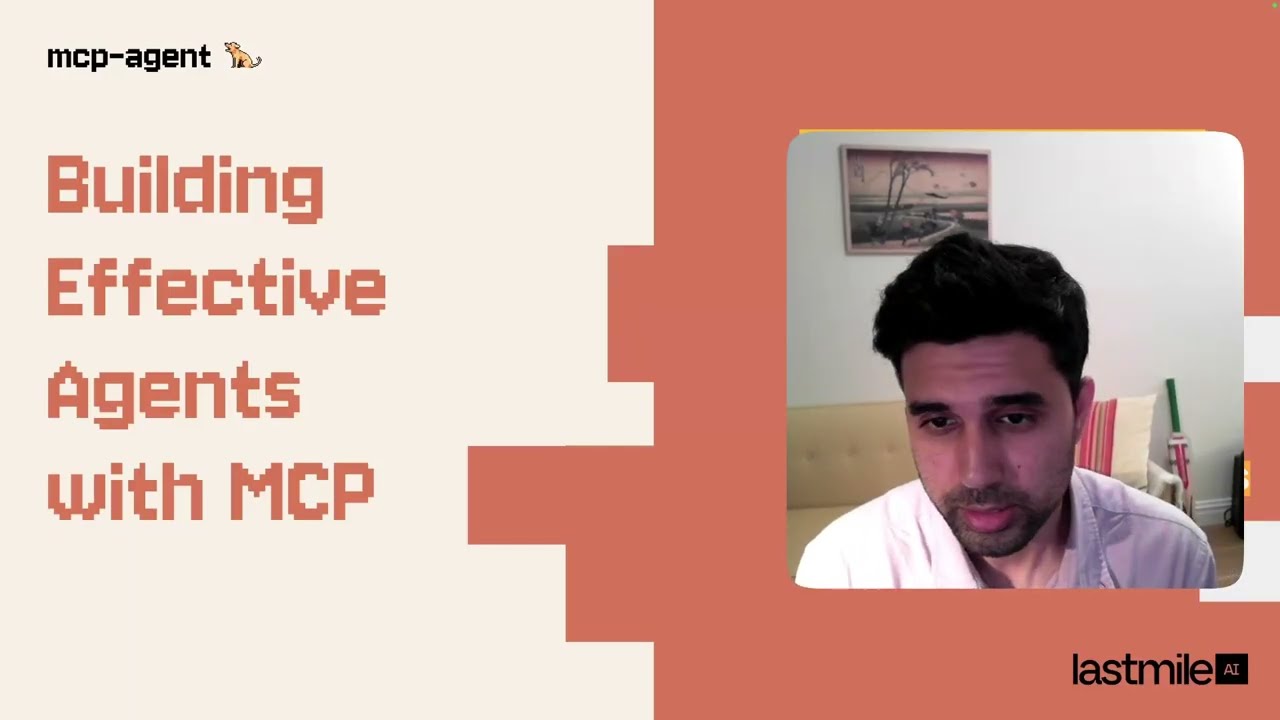 Разоблачение агентов как серверов MCP с помощью mcp-agent: Сармад Кадри