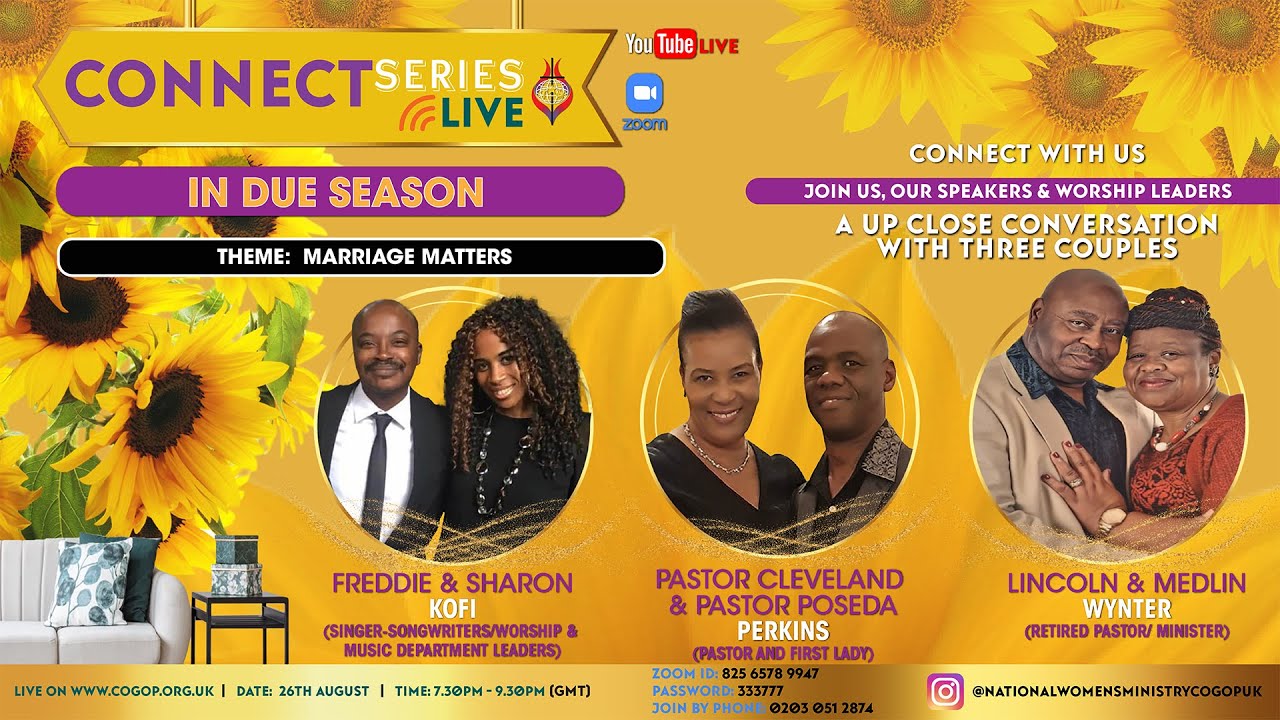 Women's Connect Series | Marriage Matters | 26 August 2023