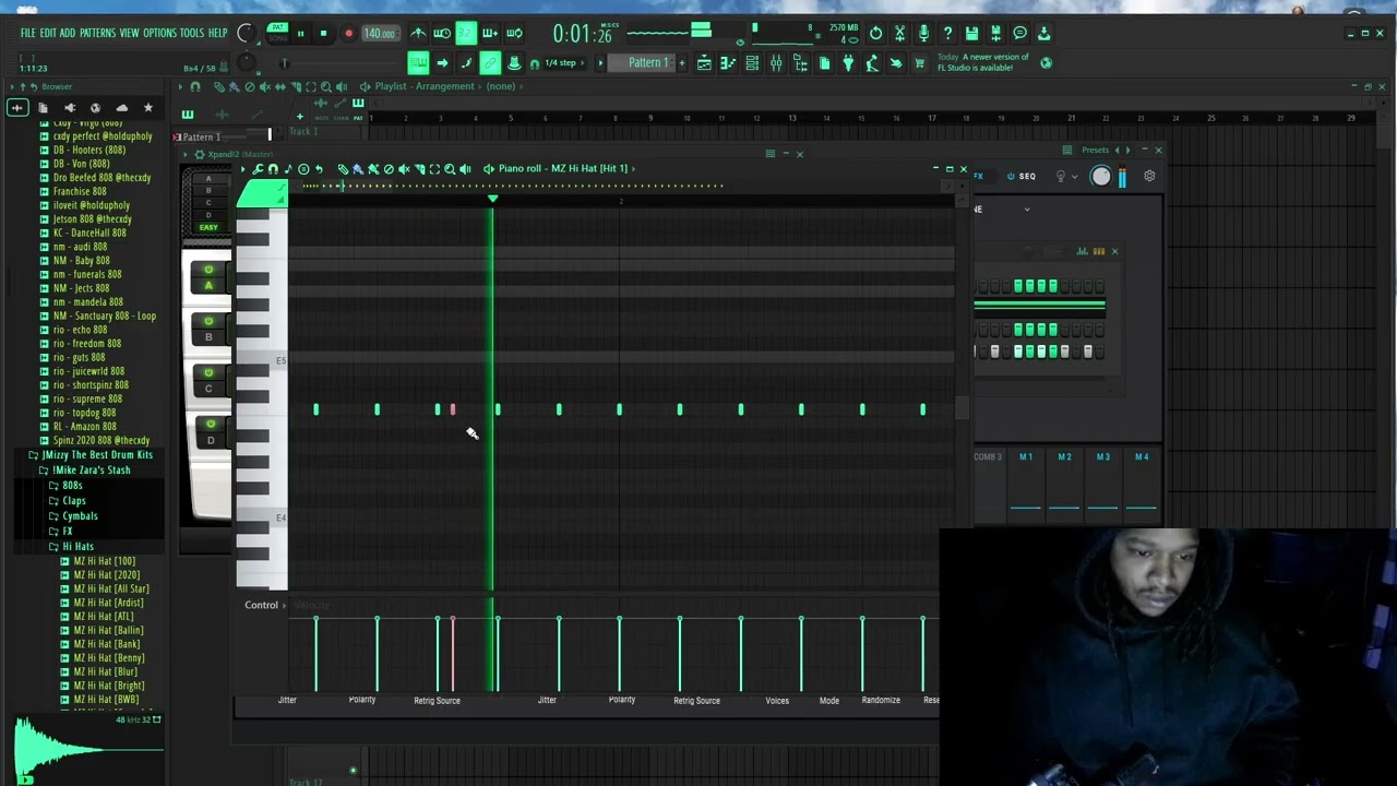 Late Night Sound Design into Beat