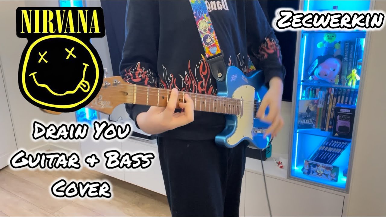 Nirvana — Drain You Guitar & Bass Cover