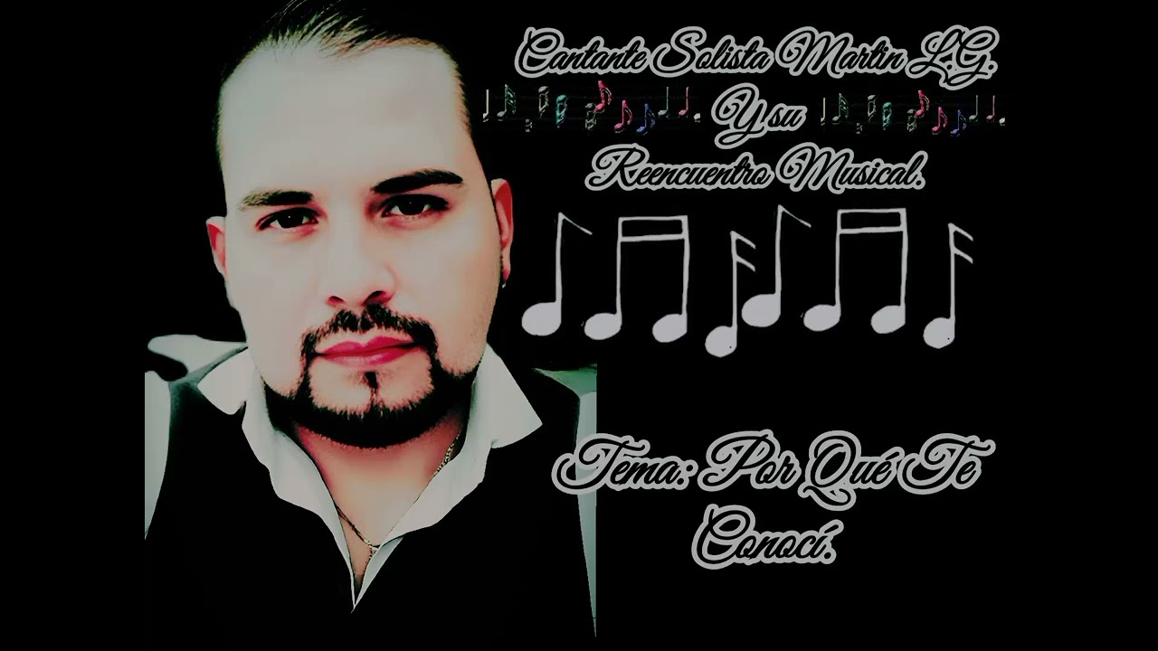 Porque te conocí Cover.