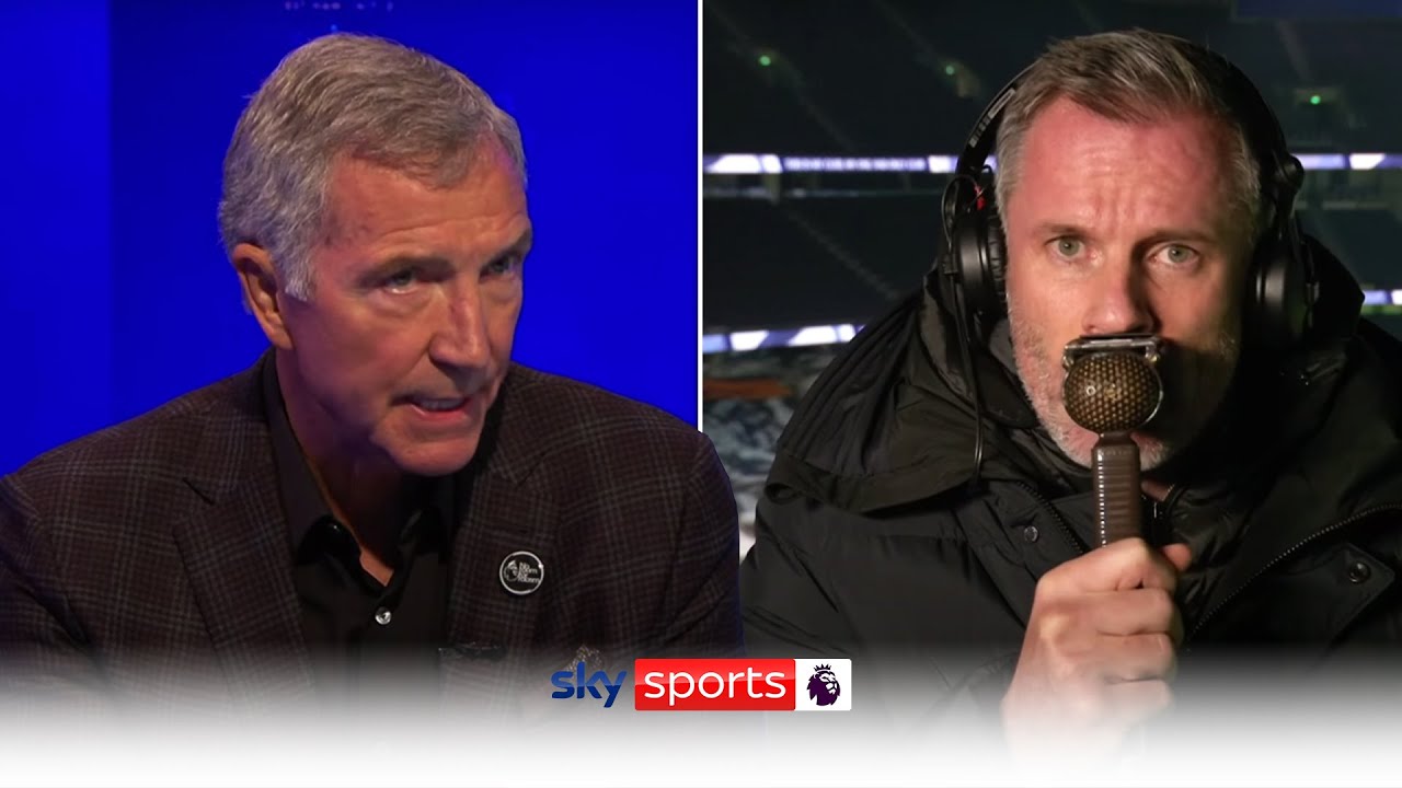 Jamie Carragher & Graeme Souness clash over Jordan Pickford's tackle on Virgil Van Dijk!